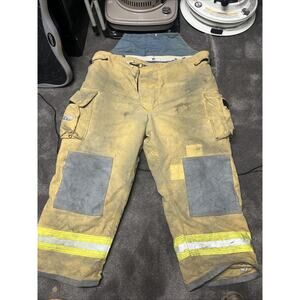 Fire Dex Firefighter Turnout Bunker Pants Rescue Towing Size 52 X 29